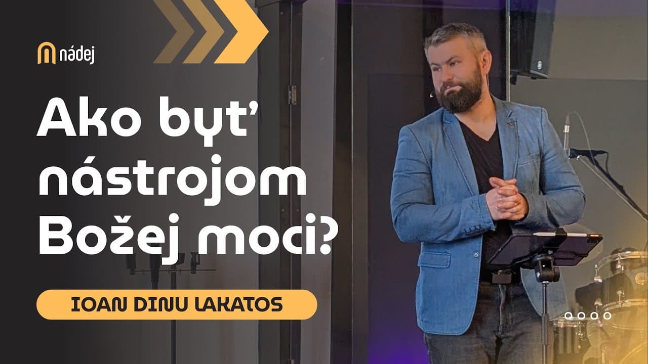Ako byť nástrojom Božej moci?