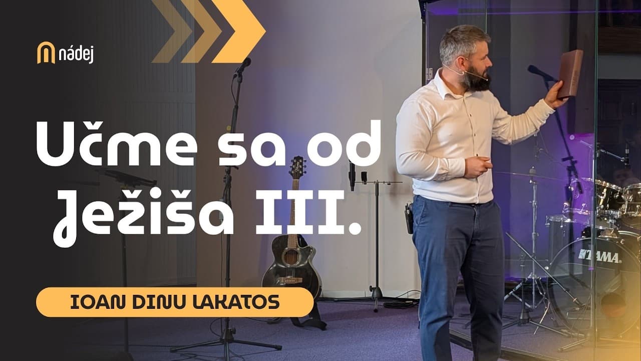 Učme sa od Ježiša 3.(vedenie Duchom, púšť života, pokušenie, pôst)