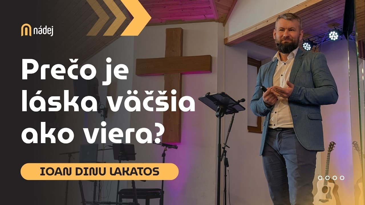 Prečo je láska väčšia ako viera?