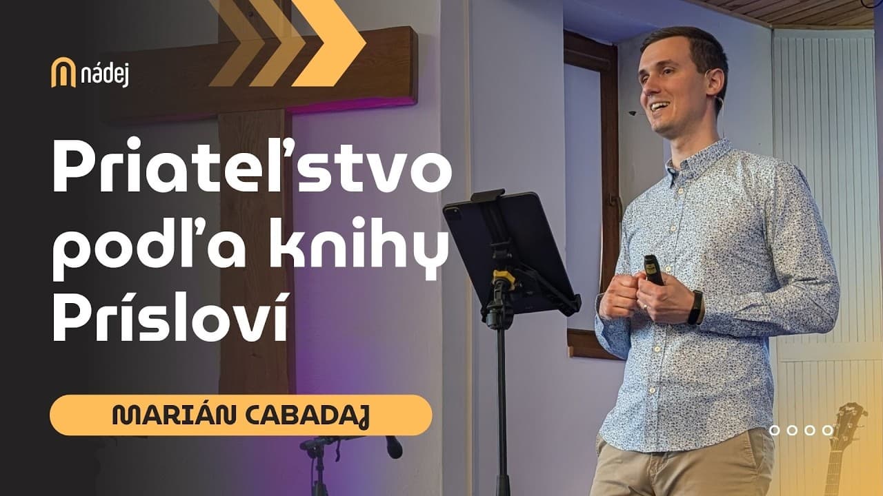 Priateľstvo podľa knihy Prísloví